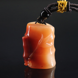 寿山石印章挂件吊坠