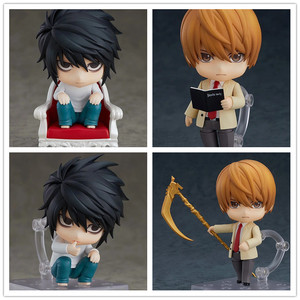 q版粘土人死亡笔记1160# 夜神月1200# l 2.0 q版可动换脸盒装手