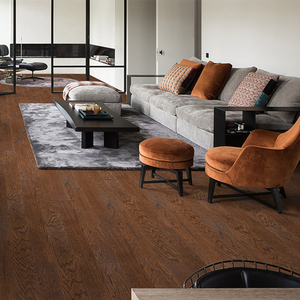 菲林格尔实木复合地板0级环保无胶锁扣安装白栎l03