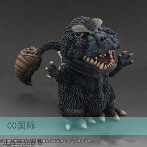 正版日本现x-plusxplus q版哥斯拉 怪兽 1964年哥斯拉 魔斯拉手办