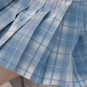 【梗豆kyouko】正品原创薄荷冰jk制服百褶裙格子裙掉落