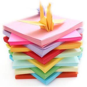 金色彩纸手工折纸