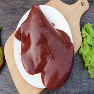 新鲜山羊羊肝4斤装散养新鲜冷冻生羊肝羊杂羊内脏下水黑山羊清真