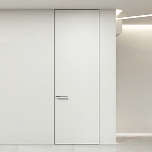 隐形门定制极简无框门窄边框门厨房门铝木门室内通顶门隐藏门暗门