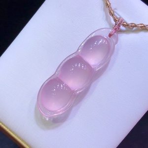 四季豆黄金吊坠