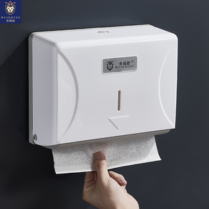 免打孔擦手纸巾盒挂壁式酒店商用卫生间洗手间厕所抽纸盒厨房家用