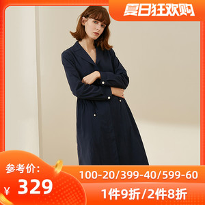 somsom索玛2020春季打底春装韩版女装长袖大码女装裙子宽松连衣裙