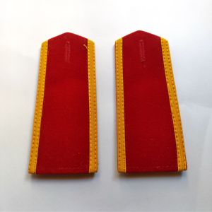 全新库存正品87式陆学员软肩章硬肩牌军迷红色收藏品
