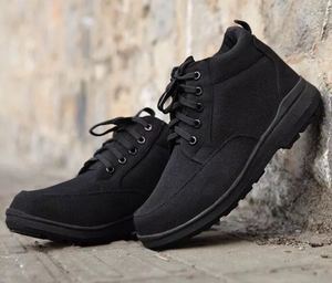 冬季黑色05棉鞋保暖加绒棉靴男女胶鞋帆布鞋高帮二棉鞋军用解放鞋
