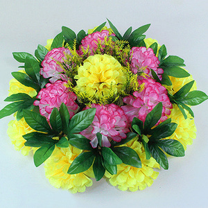 上坟用的塑料花