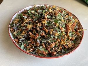 三和茶 溪黄草 鸡骨草叶 罗汉果花茶 三合茶凉茶500g包邮益生茶