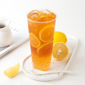 【柠檬红茶】樱淘星球奶茶店冲调饮品专用高清灯箱海报电子素材