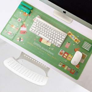 803人付款淘宝超大号多功能鼠标垫简约复古办公室桌垫学生备忘写字垫