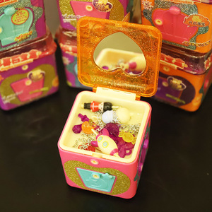 nukied惊喜百宝箱女孩过家家项链首饰盒幸运盲盒拆拆趣味寻宝游戏