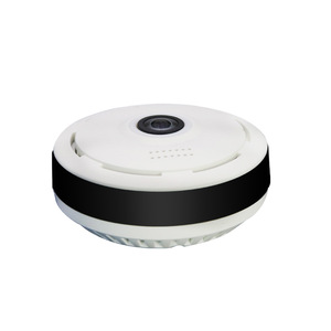 V380家用全景插卡监控无线wif摄像头360度全景远程婴儿看护监控器