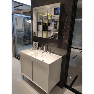 落地柜洗脸盆洗漱台拉普兰x2台盆黑檀色800/1000摩恩嘉年名华同款