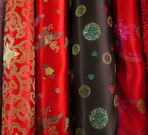 丝绸面料寿衣布料送老衣布料纯棉花纯手工寿衣加工定做