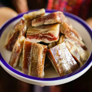 云南特产丽江风干低盐腊排骨全肋排火锅腊肉农家土猪非烟熏咸排