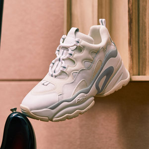 ash艾熙 2020春夏 休闲运动小个子坡跟增高老爹鞋女 ak140l40013