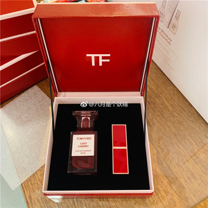 现货tom ford汤姆福特 tf lost cherry香水50ml 口红唇膏限量礼盒