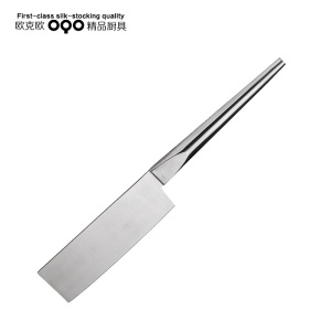 oqo欧克欧冷钢菜刀高碳合金钢切菜刀厨用轻薄锋利切刀水果熟食刀