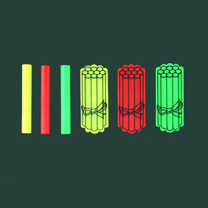 一根小号长10cm 磁性小棒 捆状计数片磁吸附计数棒 小学数学教具