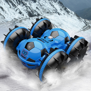 水陆两栖遥控汽车特技遥控车水上可玩翻滚车儿童玩具6岁男孩玩具