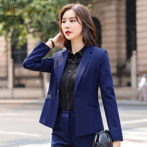 jovkatti职业装高端韩版商务气质套装女2022春秋新款总裁开会正装