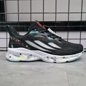 助乐2021夏季新款跑步鞋轻便透气飞织单网轻跑运动鞋男女同款网鞋