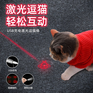 红外线逗猫笔充电