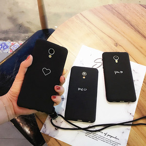 情侣爱心魅族MX5MX6pro5手机壳4魅蓝note2note3note5软pro6/note6