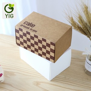 logo定制DIY蛋糕盒礼盒创意盒子点心包装盒小西点盒慕斯盒蛋卷盒