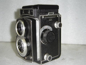 老相机 友谊牌120双反相机 老胶卷相机怀旧收藏 摄影影视道具
