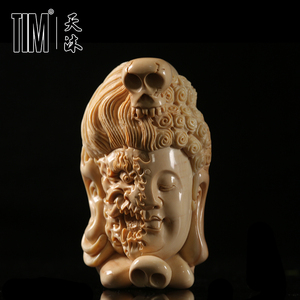 猛犸牙雕一念之间