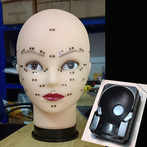 模具美容院练习模特头模手法学习假人头模型