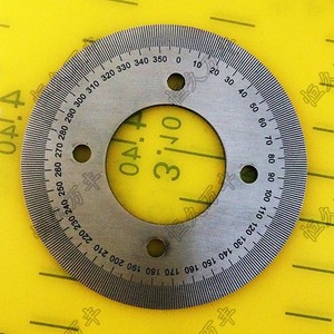 20同款货源智奇卓淘宝钻床刻度环滕州钻铣床动力头微进刻度盘塑料