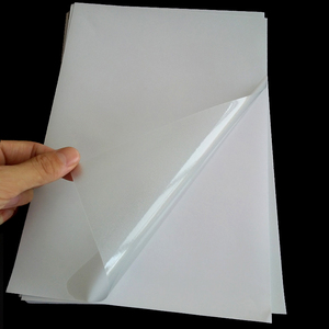 a4磨砂透明不干胶pvc半透明标签粘贴纸粗砂细砂纹哑面雾面覆膜纸