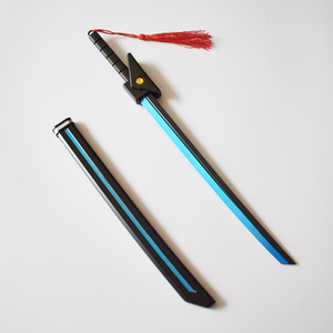 王者周边荣耀 宫本武藏合金装备刀武器 合金带鞘刀兵器玩具模型