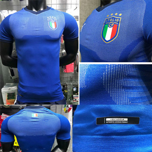 意大利球员版球服新款足球服国家队球衣1号布冯球衣主场