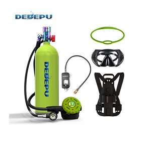 DEDEPU恒压2.3L水肺潜水呼吸器水肺气瓶 自由潜水装备潜水氧气瓶