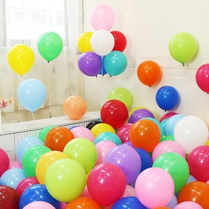 气球加厚防爆儿童无毒生日装饰场景布置周岁派对结婚庆典汽球批发