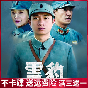 革命抗战电视剧光盘 雪豹dvd碟片不卡碟高清光碟/文章/于震