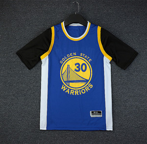 善龙姆特原创潮流库里篮球服运动球衣假两件短袖