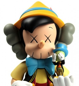 kaws匹诺曹公仔手办模型kaws公仔玩偶潮流公仔