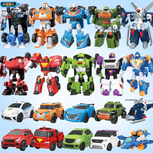 托宝兄弟变形玩具机器人金刚x儿童男孩z合体y汽车战士机甲2车神w