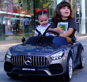 儿童电动汽车双座四轮遥控摇摆越野宝宝玩具车可坐双人婴儿小孩车