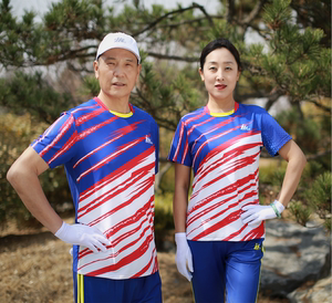 中国梦之队2021年梦十九夏季男女款半袖表演服五哥二号