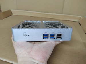 英特尔迷你电脑N3150小主机双网口软路由win7 NAS网络储存台式机