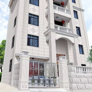 欧式别墅罗马柱瓷砖外墙砖配套无线拼花砖仿大理石砖窗套围墙柱子