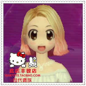 au劲舞团 指染浮华 女发/发型/头发 月2 永久6